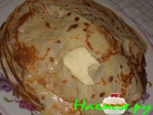 Блины "огуречные"