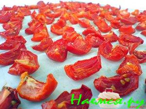 Помидоры, сушёные на солнце. Рецепт из одного ингредиента