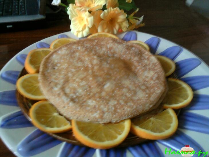 Блинчики "Апельсиновое настроение"