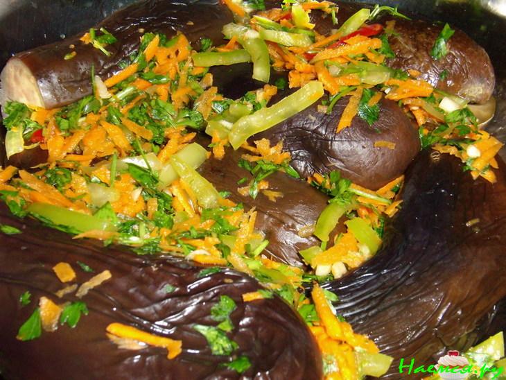 Баклажаны фаршированные (манзаны)