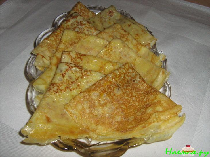 Апельсиновые блины с апельсиновым же соусом Апельсиновые блины с апельсиновым же соусом