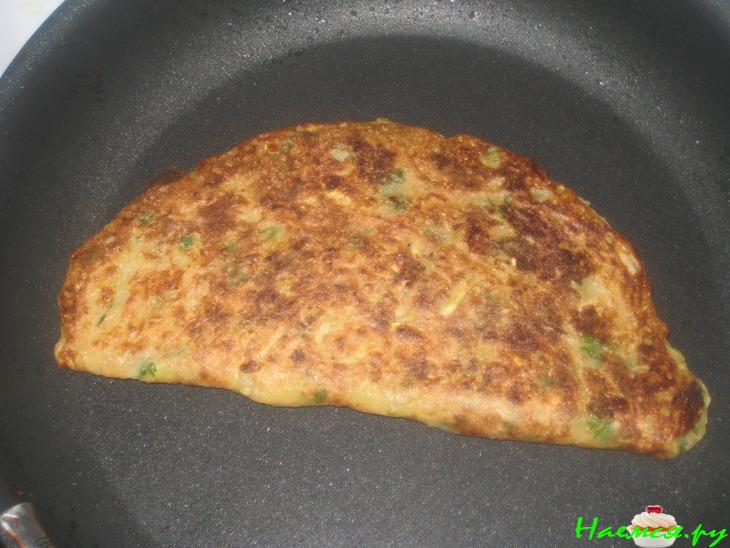 Кабачковые драники с ветчиной и сыром