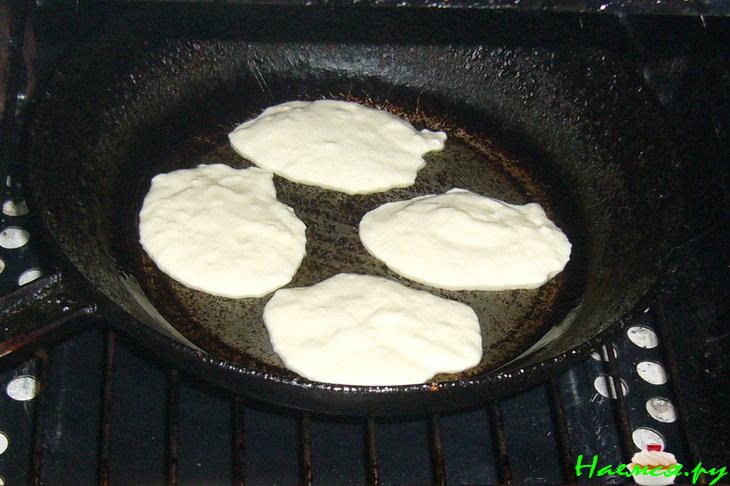 Точе коймак. (Лепёшки на кефире)