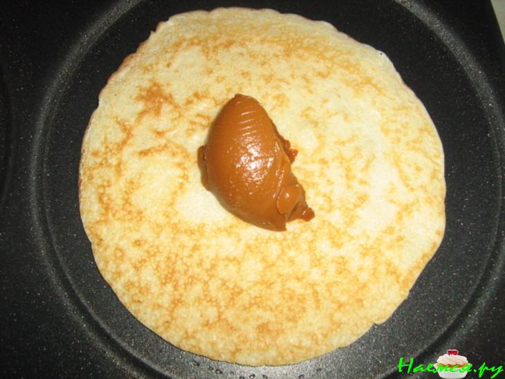 Блинчики со сгущенкой