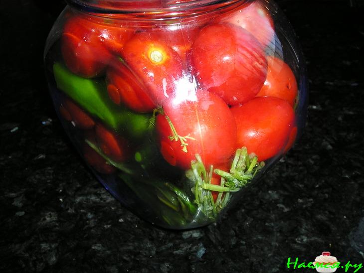 Помидоры маринованные в микро