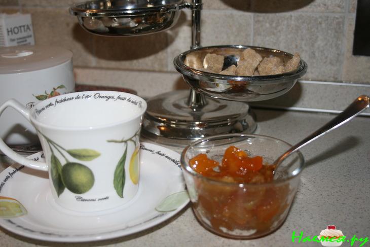 Яблочное варенье с курагой Яблочное варенье с курагой