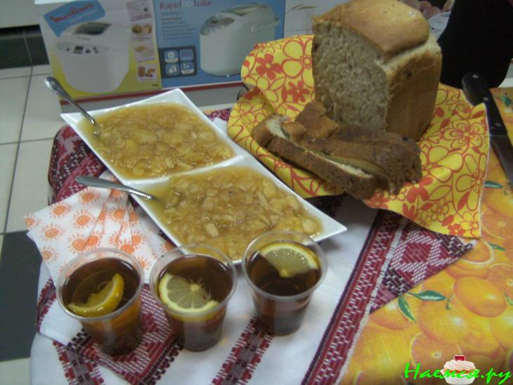 Яблочный джем из хлебопечки