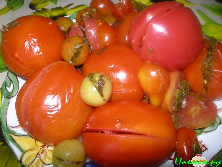 Помидоры малосольные