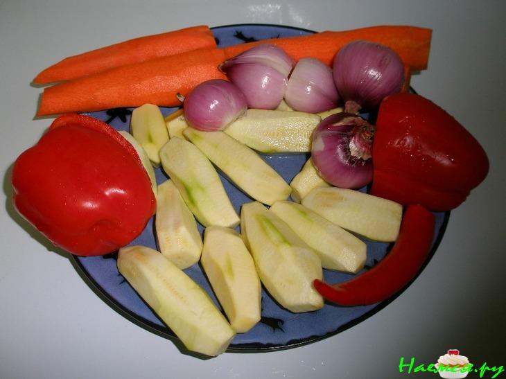 Икра из кабачков (мой вариант)