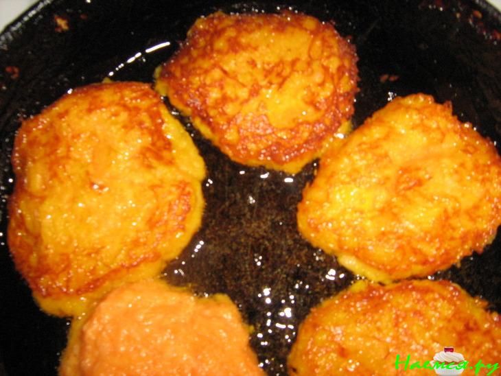 Оладушки из тыквы "Золотистые"