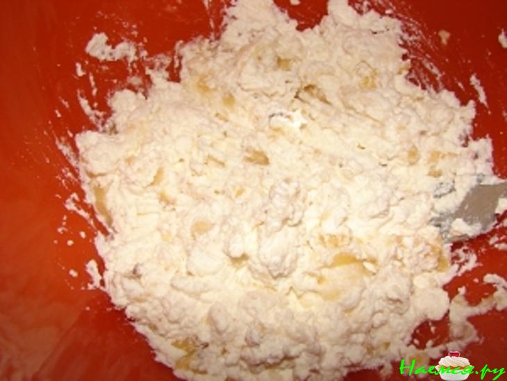 Оладьи с сыром рикотта, бананами и медовым маслом