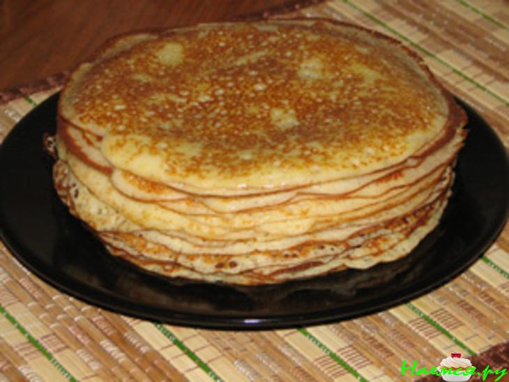 Блинчики дрожжевые "Широкая Масленица"