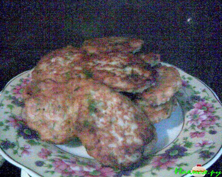 Рисово-овсянные оладушки (они же рисовые биточки, котлетки...) Рисово-овсянные оладушки (они же рисовые биточки, котлетки...)