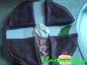 Шоколадные блины