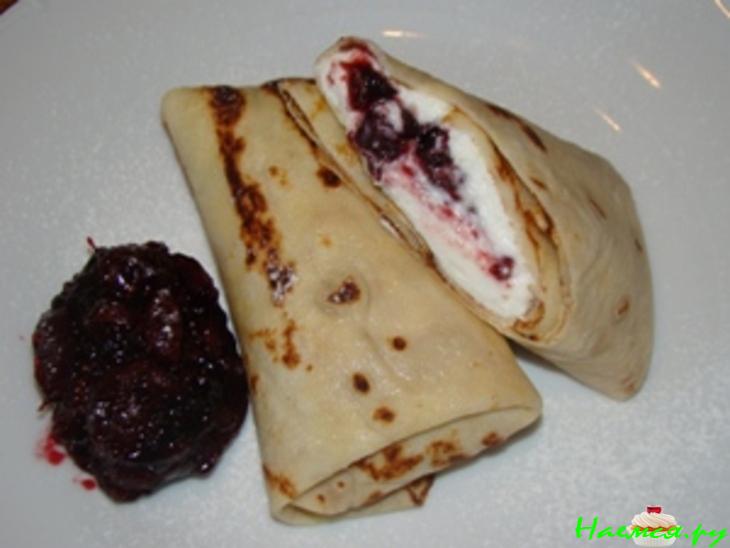 Блинчики с печенкой  