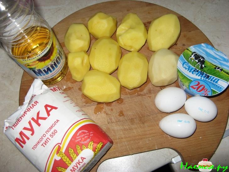 Драники со сметаной