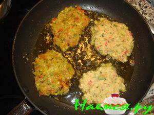 Овощные оладушки "вкусняшки"