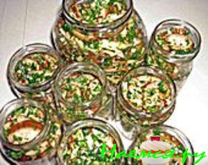 Пикантные баклажаны в масле на зиму Пикантные баклажаны в масле на зиму