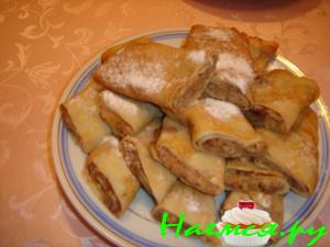 Блинчики с бананами