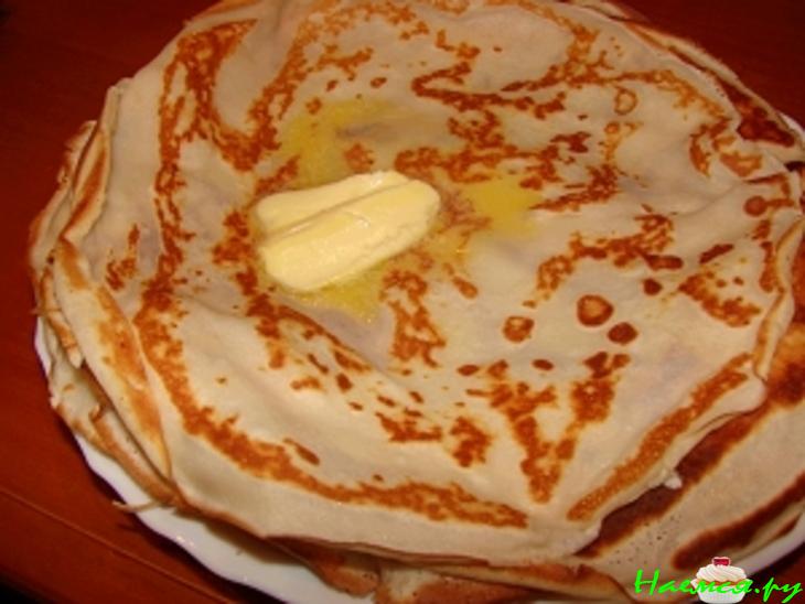 Блинчики нежные на кефире