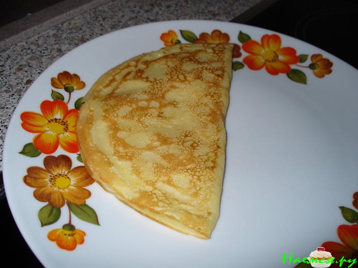 Блинчики с яблочной начинкой и апельсиновым ароматом