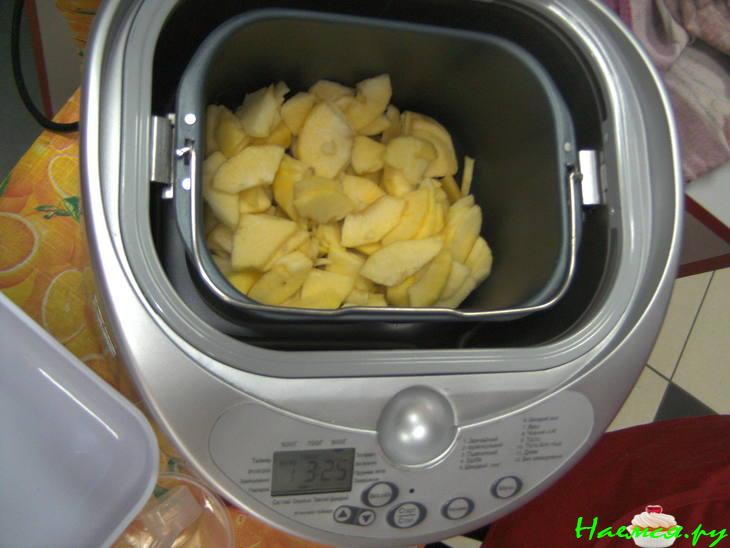 Яблочный джем из хлебопечки