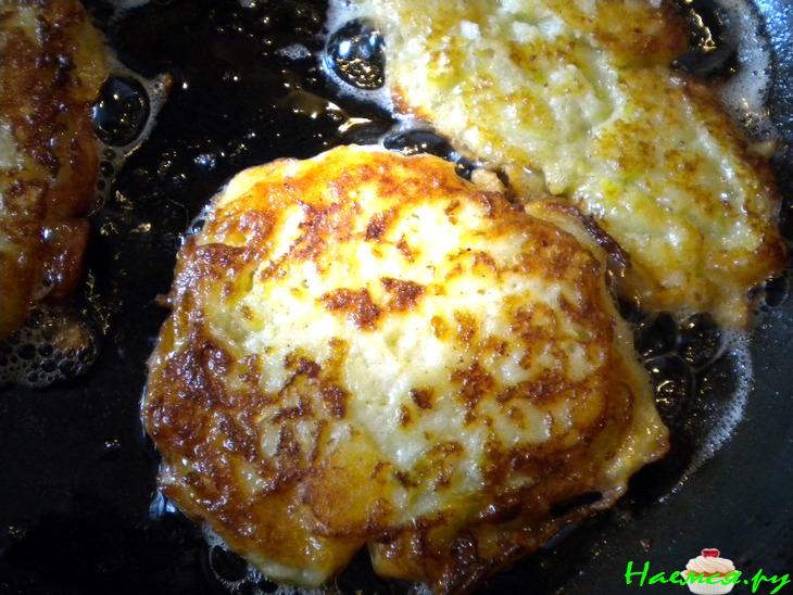 Картофельно-кабачковые оладушки