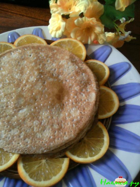 Блинчики "Апельсиновое настроение"
