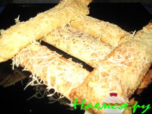 Блины с грибами и голубым сыром Блины с грибами и голубым сыром