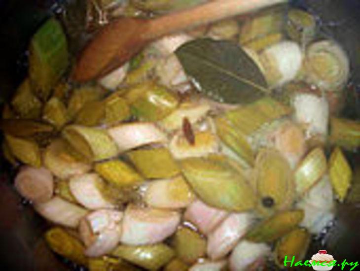 Порей на зиму