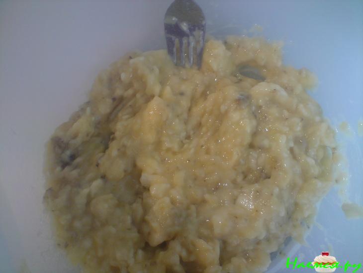 Банановые блинчики с банановым соусом