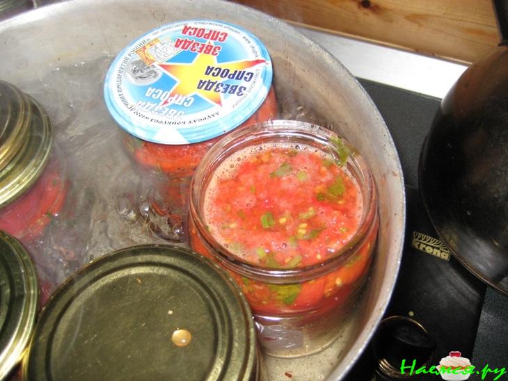 Готовимся к зиме. Солянка из помидор