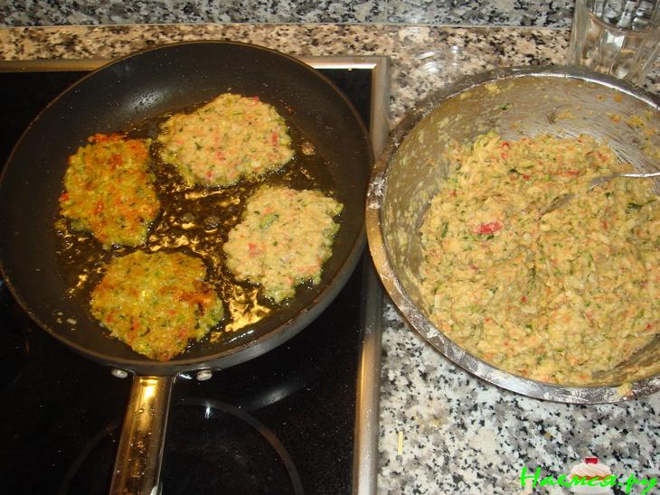 Овощные оладушки "вкусняшки"