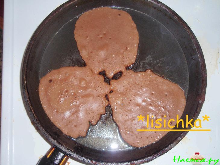 Шоколадные блинчики