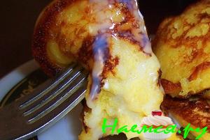 Тыквенные оладьи с творогом Тыквенные оладьи с творогом