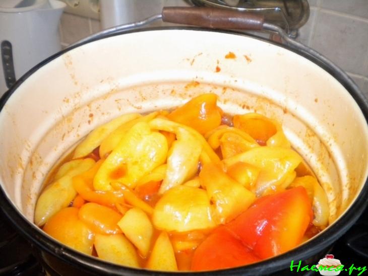 Лечо (из расчета на 5 кг перца) Лечо (из расчета на 5 кг перца)