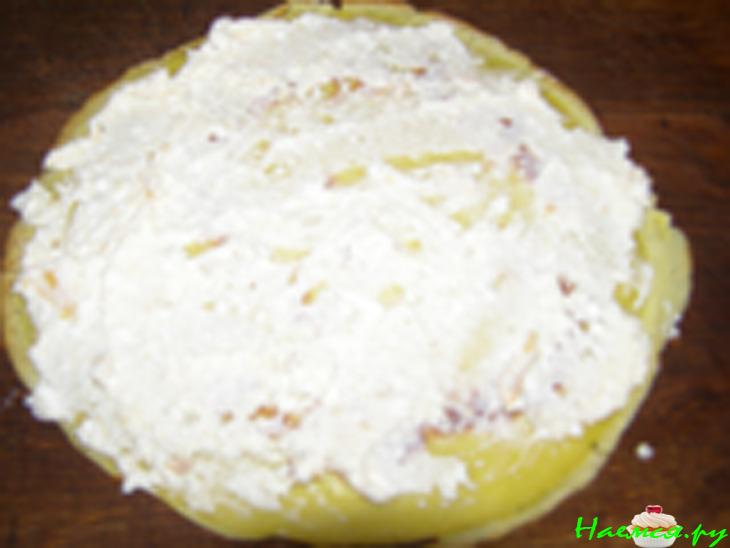 Блины с творогом и абрикосами