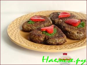 Оладьи из печенки с сыром