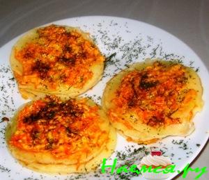 Блинные канапе Блинные канапе