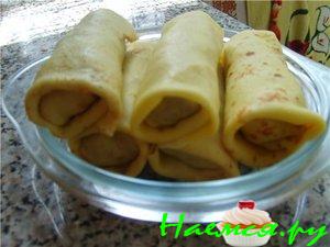 Блинчики с мясом