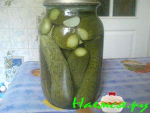 Огурчики маринованные хрустящие Огурчики маринованные хрустящие