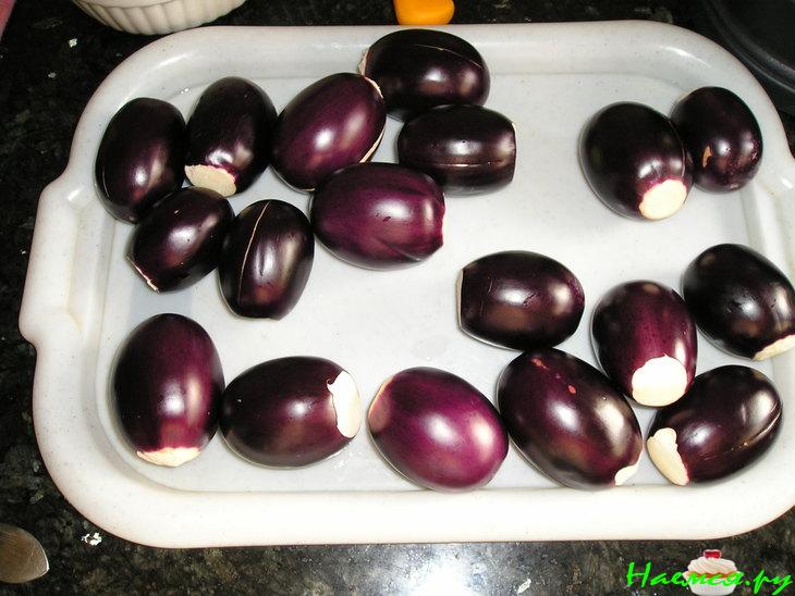 Баклажаны фаршированные маринованные