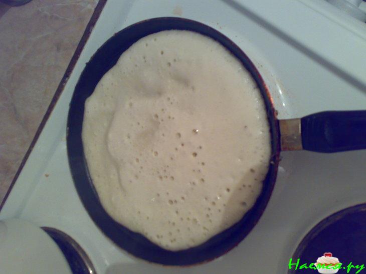 Творожные толстые блины