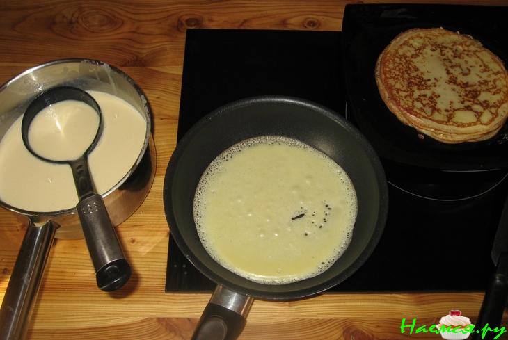 Бабушкины волшебные блинчики (заварные)