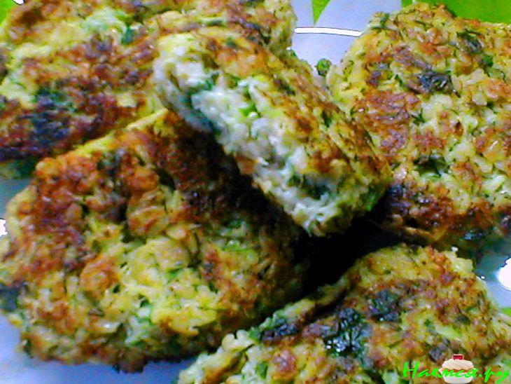 Кабачковые оладьи на завтрак