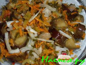 Баклажаны фаршированные (манзаны)