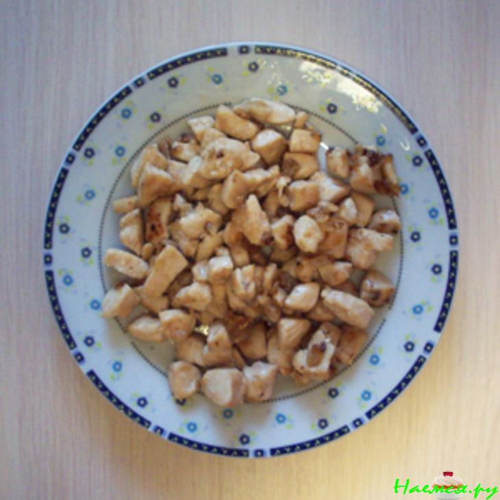 Блинчики с курицей и овощами Блинчики с курицей и овощами