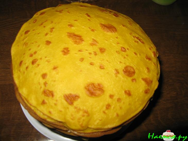 Морковно - тыквенные блины