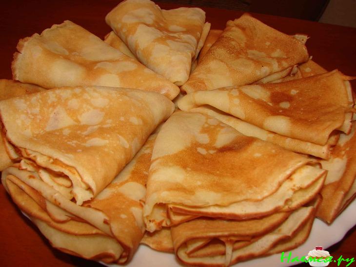 Тоненькие тыквенные блинчики Тоненькие тыквенные блинчики