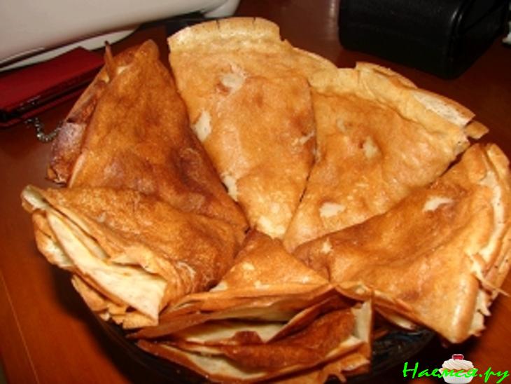 Блинчики с топлёным молоком